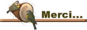 Gif animé merci oiseaux